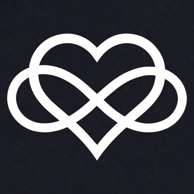 Infinity-Heart (white)