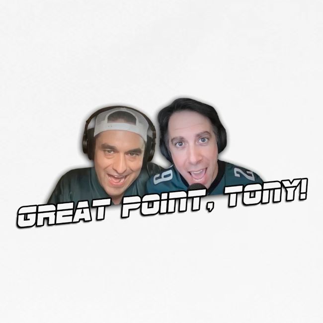 GREAT POINT, TONY! (with Fusco Show back)