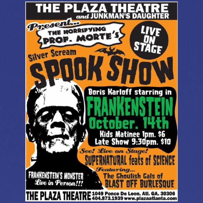 Silver Scream Spookshow Ad