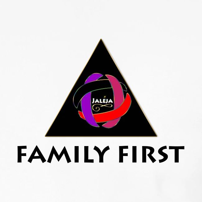 JALEJA FAMILY FIRST (BLACK PRINT)