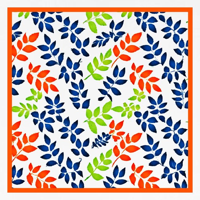 Stylish Elegance in Leaves Pattern