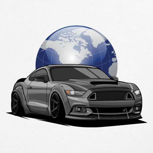 MUSTANG GT GREY