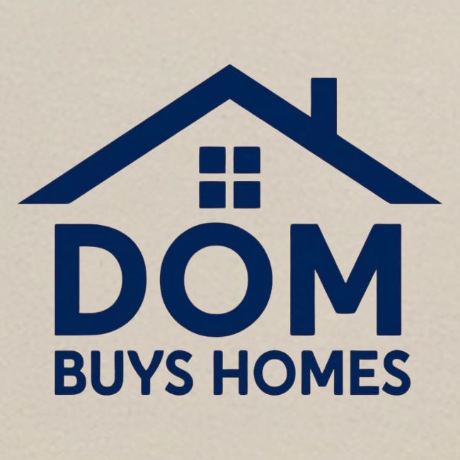 Dom Buys Homes Navy Blue