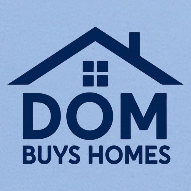 Dom Buys Homes Navy Blue