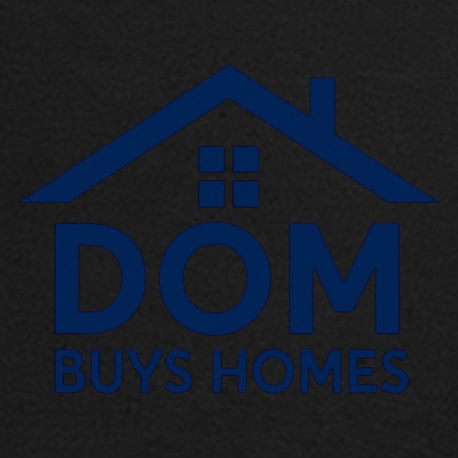Dom Buys Homes Navy Blue