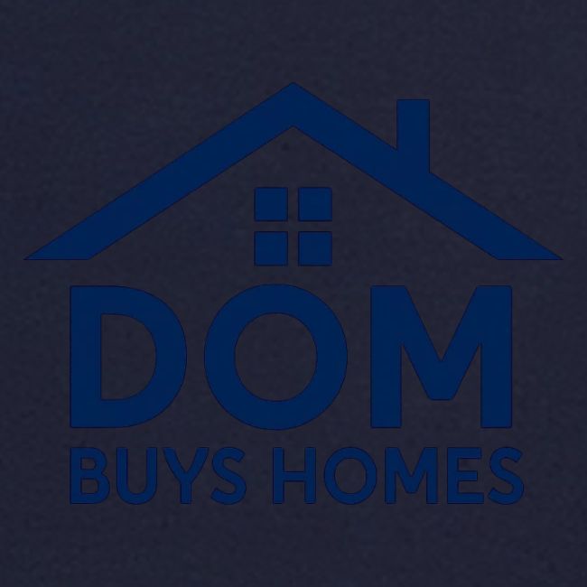 Dom Buys Homes Navy Blue