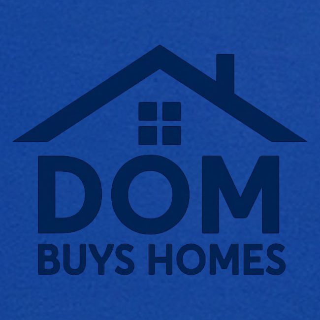 Dom Buys Homes Navy Blue