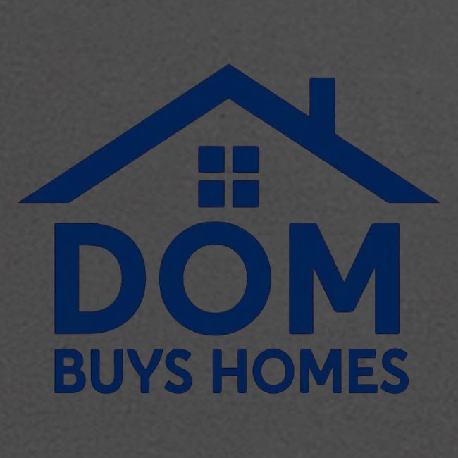 Dom Buys Homes Navy Blue