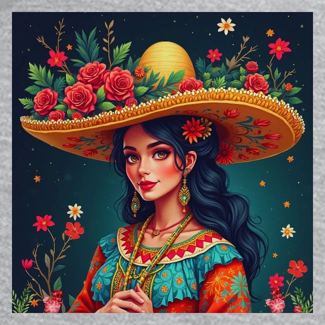 Mexican Design, Regional Mexican Charro Woman
