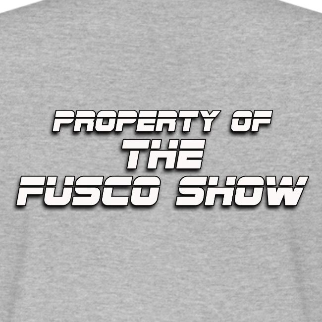 Producer Jay on Dartboard with Fusco Show back