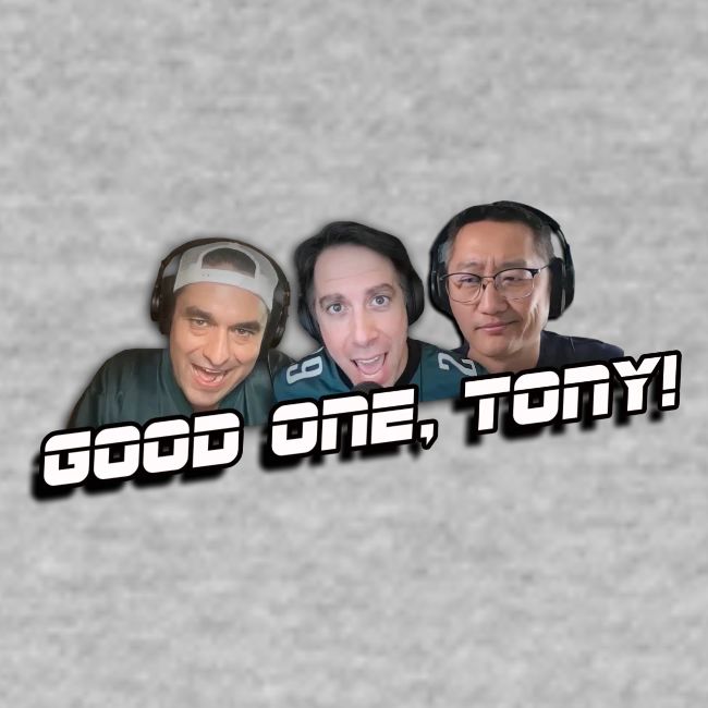 GOOD ONE, TONY! (with Fusco Show back)