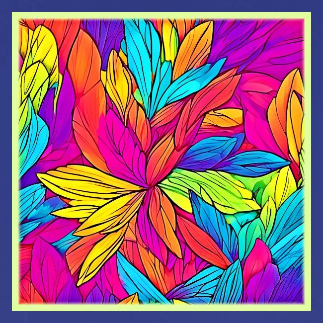 Kaleidoscope Blooms Artwork
