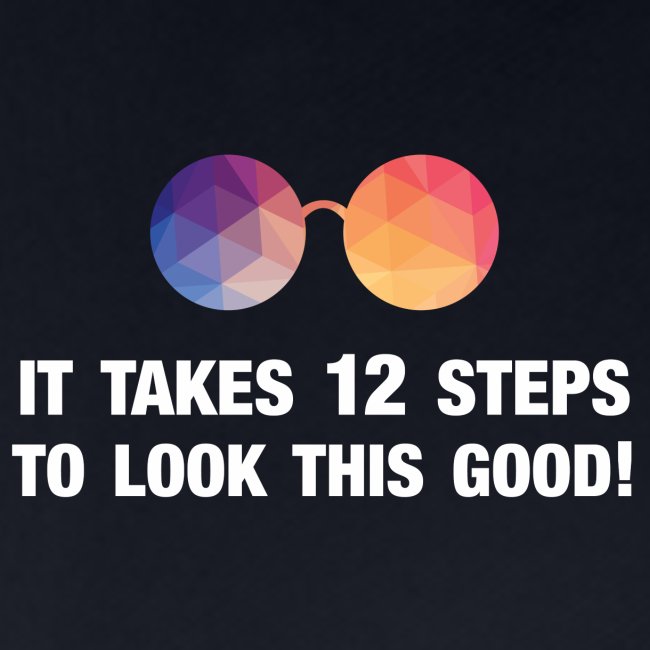 It takes 12 steps to look this good!