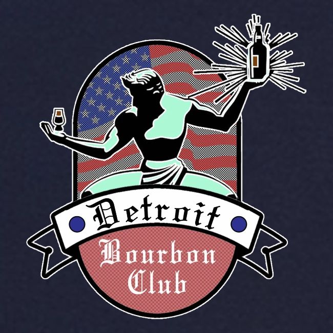 Detroit Bourbon Club Stars and Stripes Logo