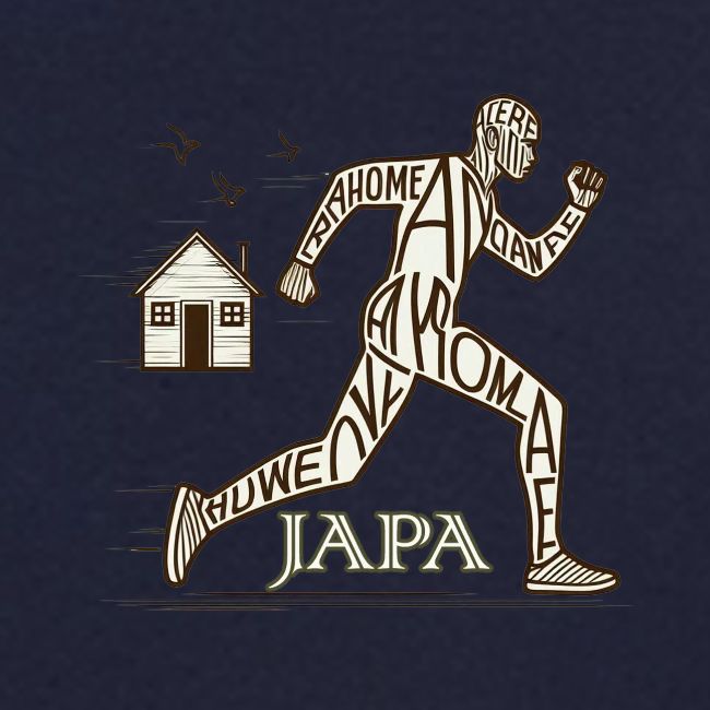 Japa - Yoruba which means "To Leave" or "Run Away"