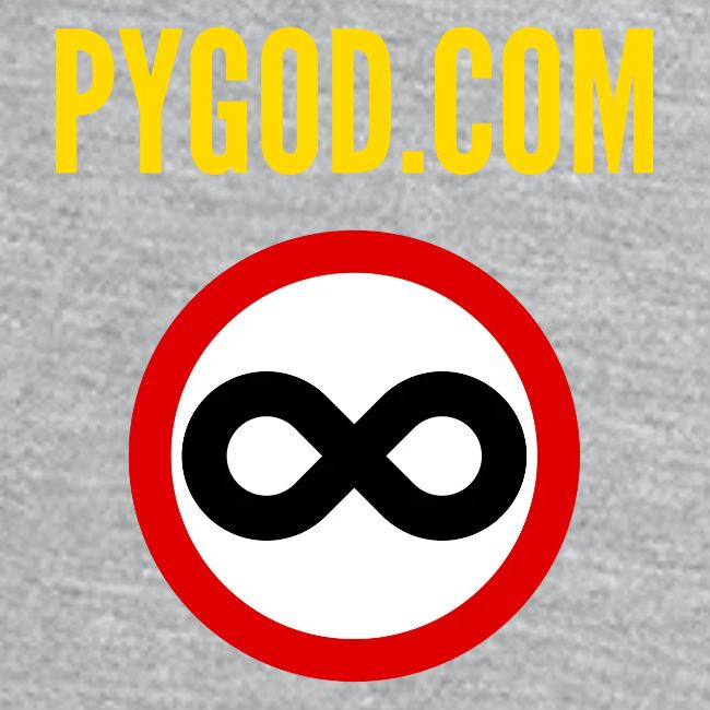 PYGOD.COM Infinity Logo (Front + Back)