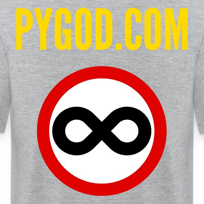 PYGOD.COM Infinity Logo (Front + Back)
