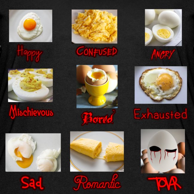 Egg Mood Chart