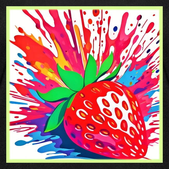 Splatter Strawberry Splash