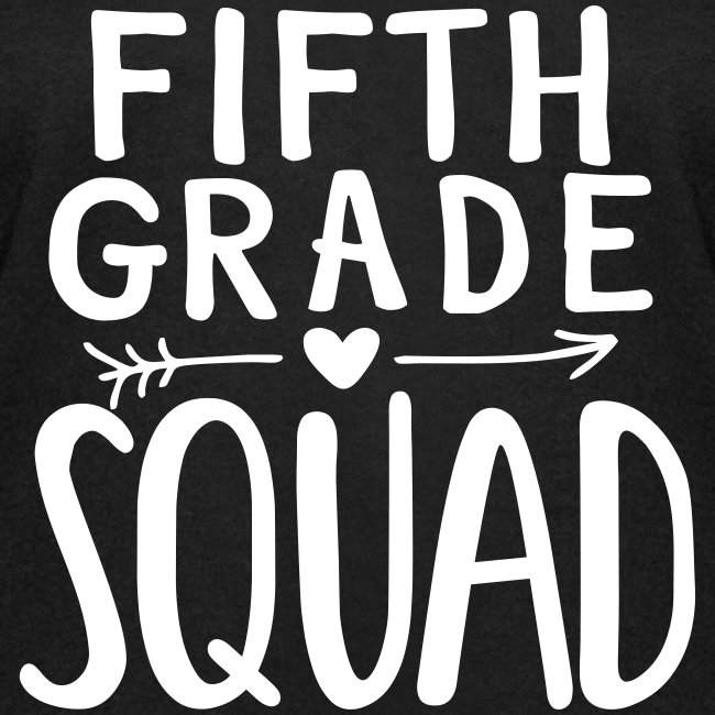 Fifth Grade Squad Teacher Team T-Shirts