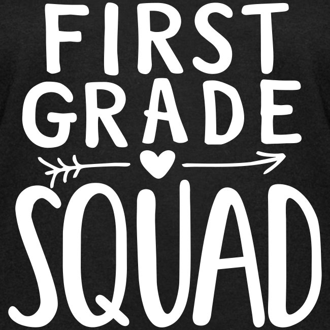 First Grade Squad Teacher Team T-Shirts