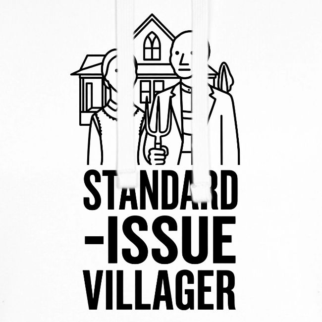 Standard-Issue Villagers (Black on Light)