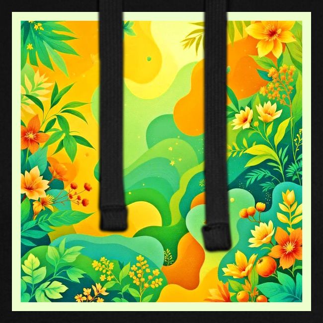 Tropical Foliage Abstract