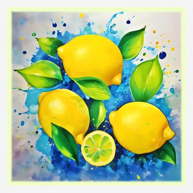Lemons Splash of Color