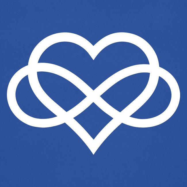 Infinity-Heart (white)