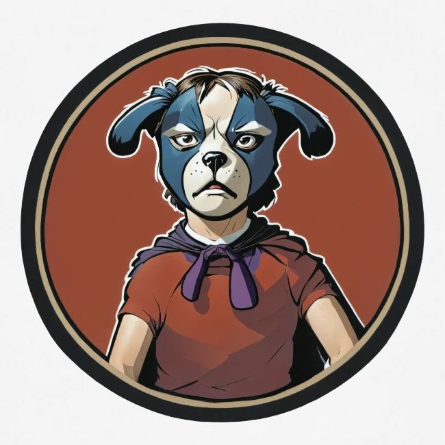 Dogboy Adventutes Red Circle Logo