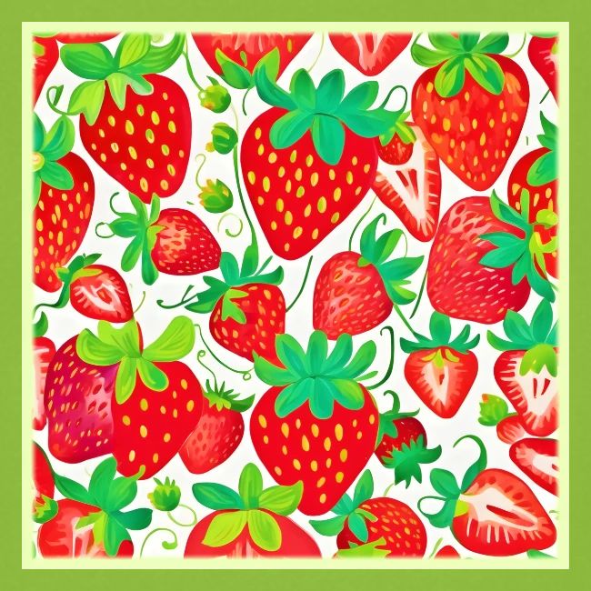 Strawberry Swirl Pattern
