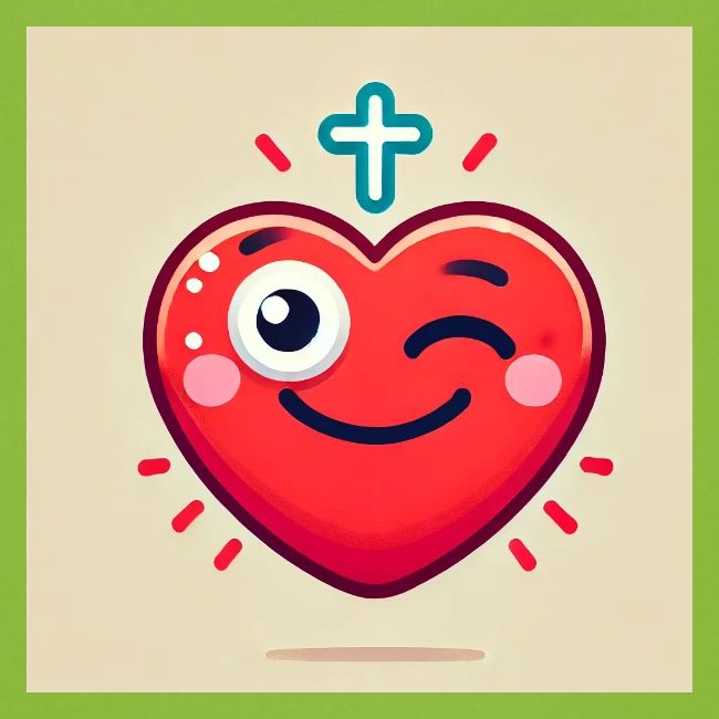 DALLE 2025 09 13 15 56 10 A winking heart sh
