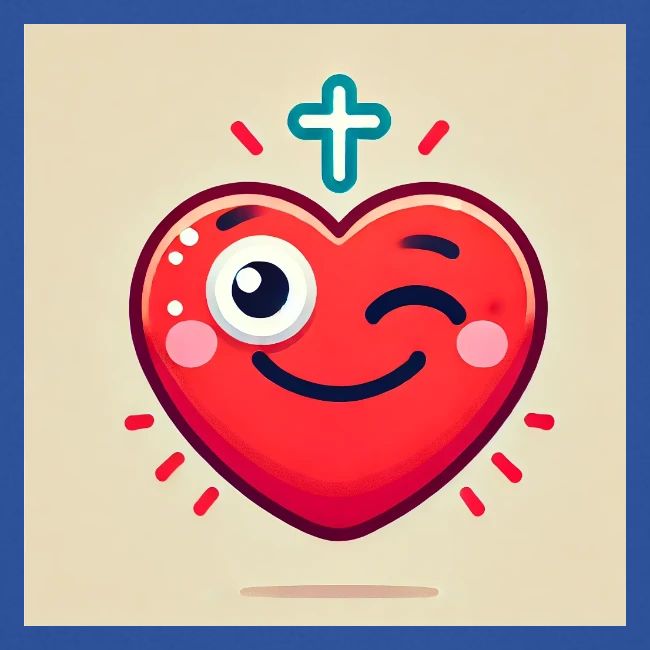 DALLE 2025 09 13 15 56 10 A winking heart sh