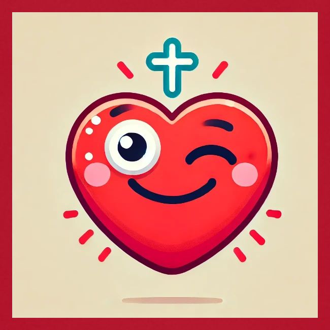 DALLE 2025 09 13 15 56 10 A winking heart sh