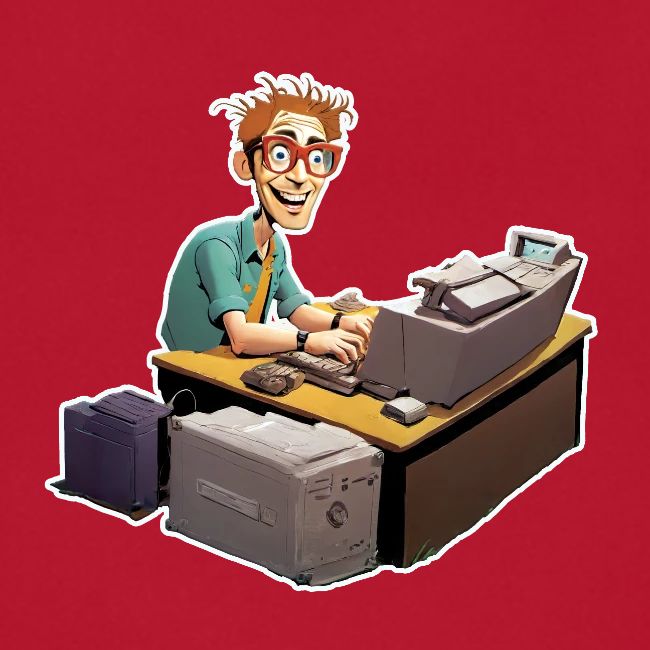 "Hard At Work"