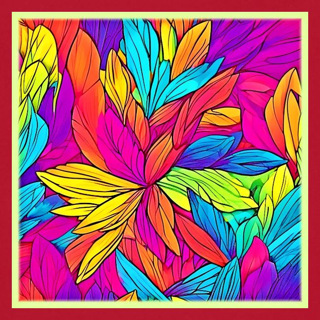 Kaleidoscope Blooms Artwork