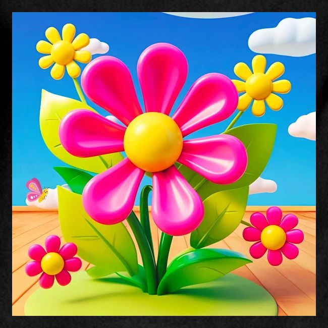Pink Floral Peace | Sky & Nature Design