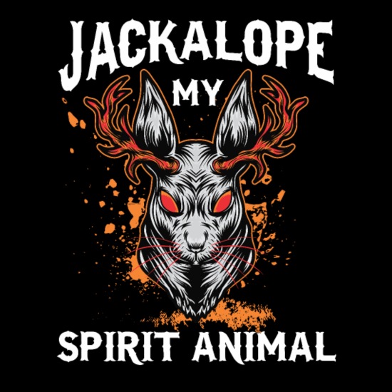 Jackalope Spirit Animal Jackrabbit Antelope Horns' Artisan Apron |  Spreadshirt