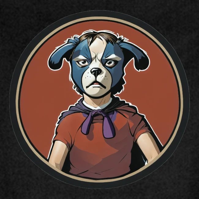 Dogboy Adventutes Red Circle Logo