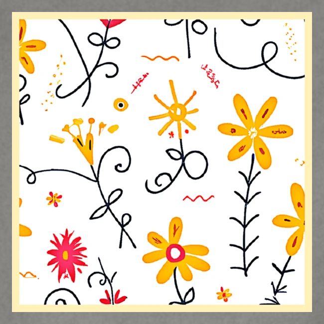 Whimsical Floral Pattern