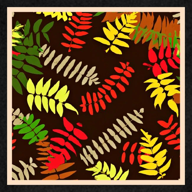 Autumn Leaves Pattern Art