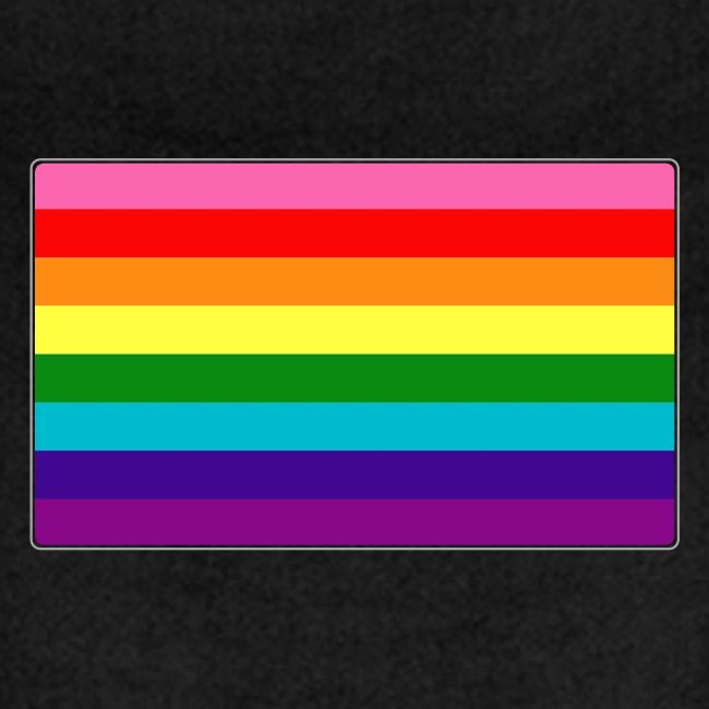 Original Gilbert Baker LGBTQ Rainbow Pride Flag