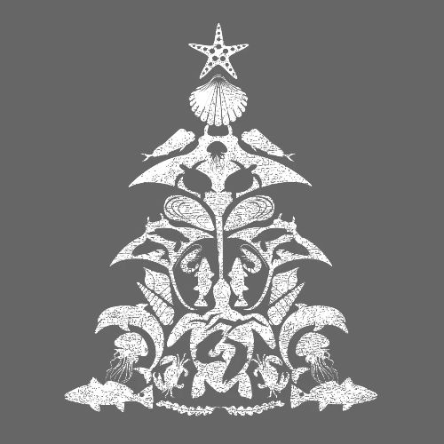 Coastal Christmas Tree White - Artisan Apron