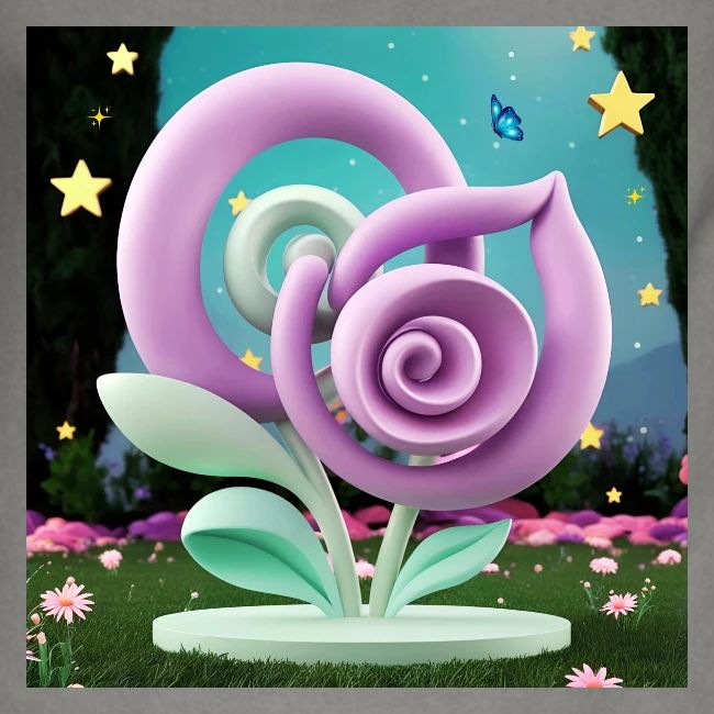 Lila Bloom | Double Floral Eco-Inspired Art