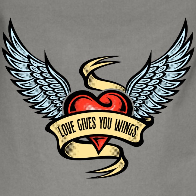 Love Gives You Wings, Heart With Wings