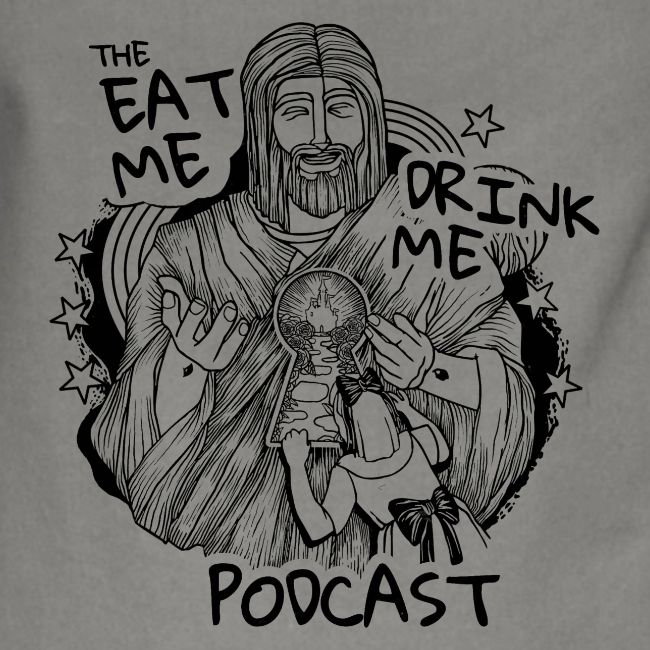Eat Me Drink Me Podcast revamped logo