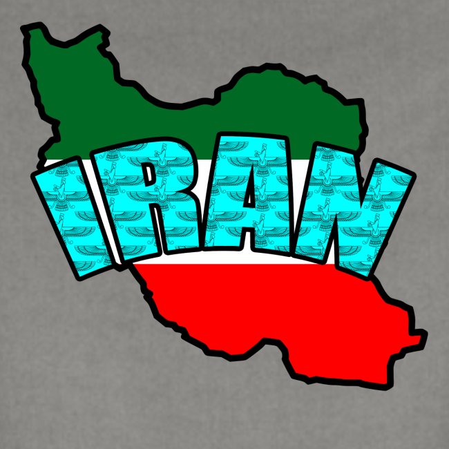 Iran Map Faravahar