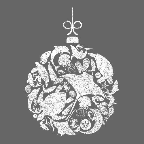 Coastal Christmas Ornament White - Artisan Apron