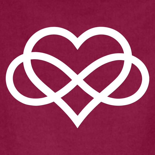 Infinity-Heart (white)
