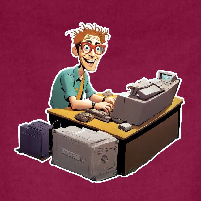 "Hard At Work"